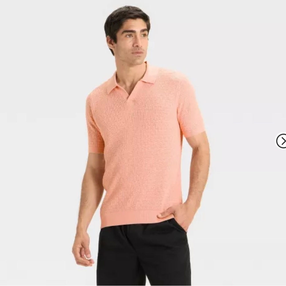 Goodfellow & Co Men's Textured Johnny Collar Sweater size Small​